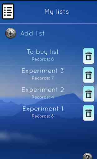Lists - Event Register - Create lists 4