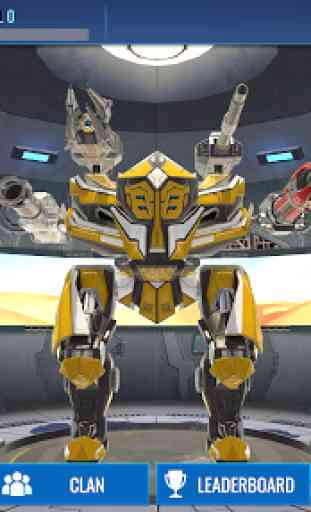 Mech Wars: batalha de robôs multiplayer 1