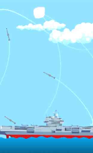 Míssil vs navios de guerra 1