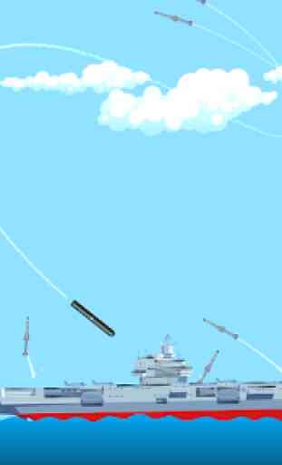 Míssil vs navios de guerra 3