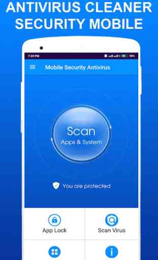 Mobile Security - Antivirus,Applock,Cleaner 1