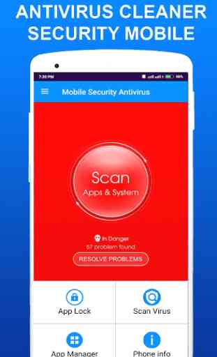 Mobile Security - Antivirus,Applock,Cleaner 4
