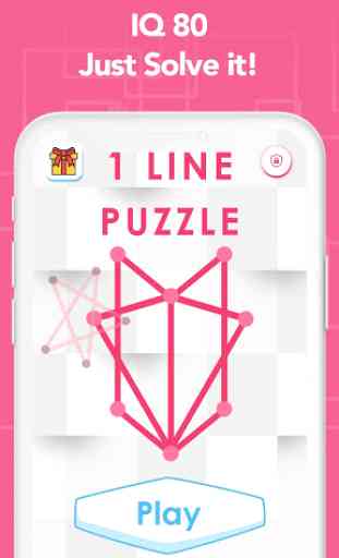 One Touch Line Draw - String Line Puzzle 1