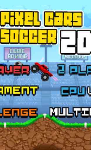 Pixel Cars. Soccer 1