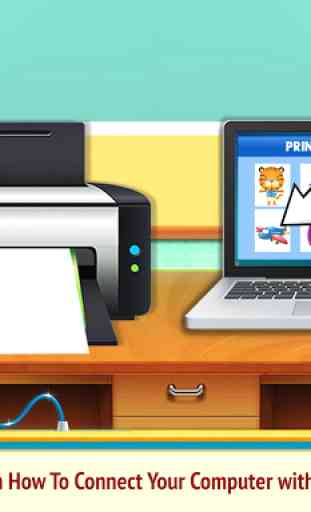 Printer Machine & Scanner Learning Simulator 2