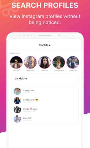Profile Plus+ Reposte Stories Insta 2