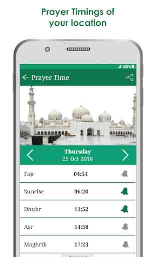 Qibla Finder - Prayer (Namaz) Times, Ramdan, Hijri 3