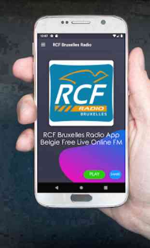 RCF Bruxelles Radio App Belgie Free Live Online FM 1