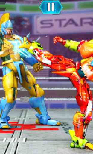 Robot Fighting Multiplayer 2019: Lutas anel real 3