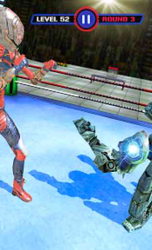 Robot Ring Fighting-Superhero Robot VS Steel Robot 3