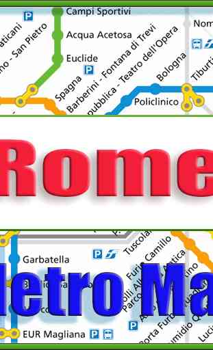 Rome Metro Map Offline 1