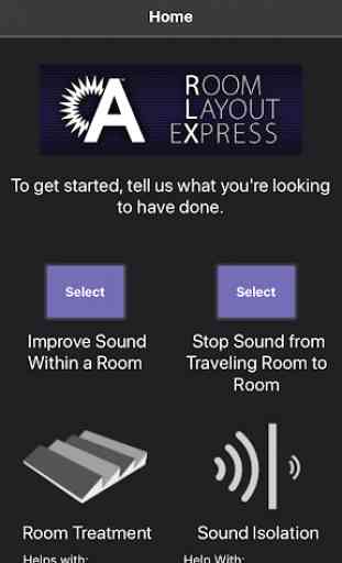 Room Layout eXpress™ (RLX™) by Auralex® Acoustics 1