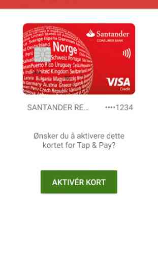 Santander My Cards 2