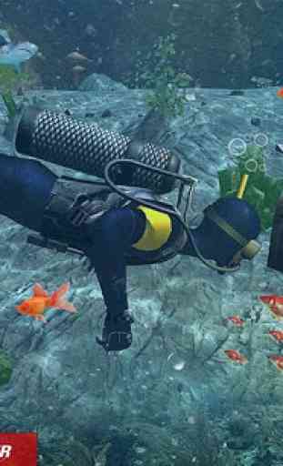 Scuba Diving Simulator: caça do tubarão subaquátic 2