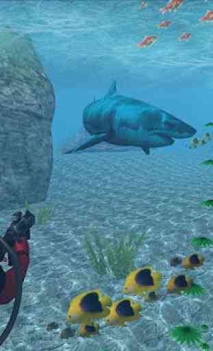 Scuba Diving Simulator: caça do tubarão subaquátic 3
