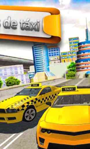 Simulador de táxi urbano real 3