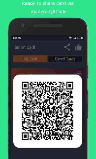 Smart Card - Digital Visiting Card with QR Code 2