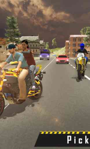 Táxi de bicicleta de esportes Sim 3D 4