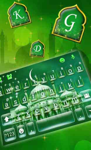Tema Keyboard Eid Mubarak 2