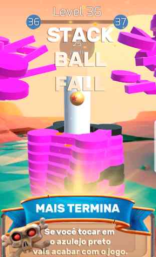 The Stack Tower : Ball Fall bola cair do jogo 3d 1