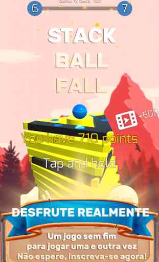 The Stack Tower : Ball Fall bola cair do jogo 3d 2