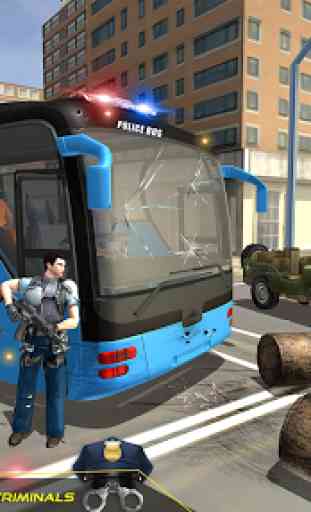 Transport de ônibus policial dos EUA Sobrevivência 1