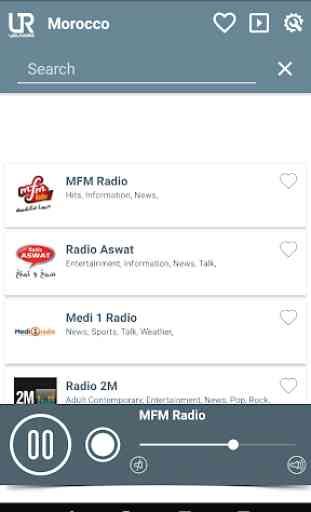 URadio - Rádio Online Grátis & Gravador 1