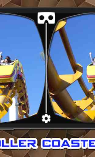 VR 360 Roller Coaster Fun Videos 1