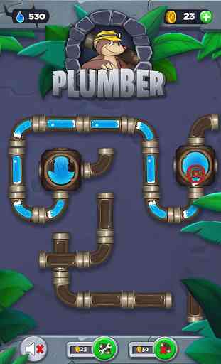 Water flow - Connect the pipes 1