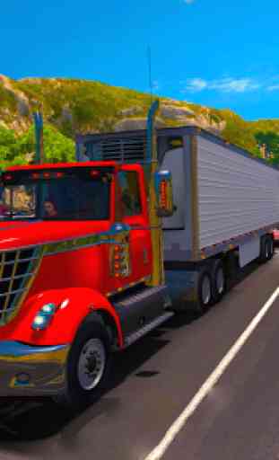3D Euro Truck Traffic Simulator Real 4