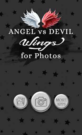 Anjo e Demônio: Asas para Fotos 1