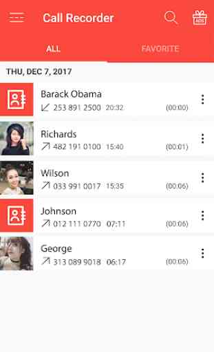 Auto call recorder - Unlimited and pro version 1