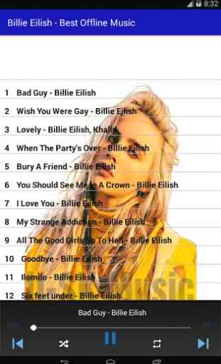 Billie Eilish - Best Offline Music 2