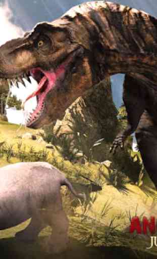 Bravo Dinossauro Selva Caçar: T Rex Simulador 3