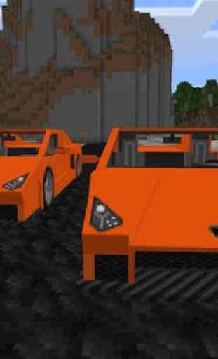 Cars Mod MCPE New 1
