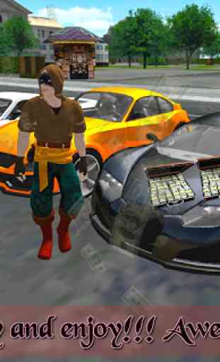 Cidade Cops Sneak Jogos: Bank Robbery Thief Sim 4