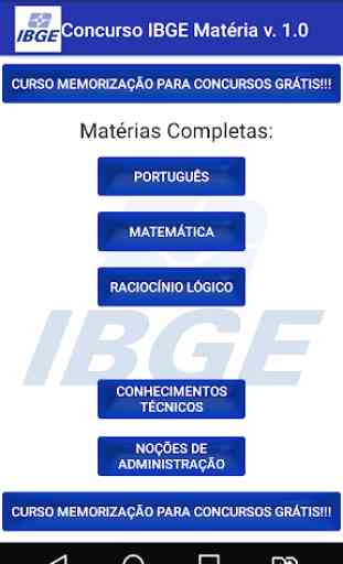 Concurso IBGE Apostilas Matéria Provas Grátis! 1