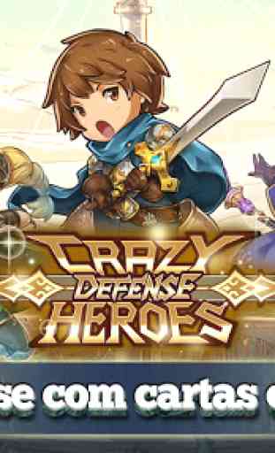 Crazy Defense Heroes: Defesa de Torre TD 1
