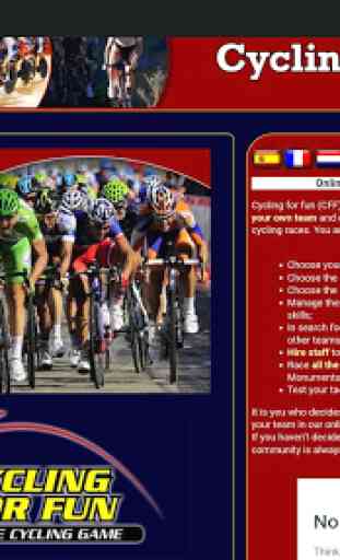 Cycling for fun, joco manager online 1
