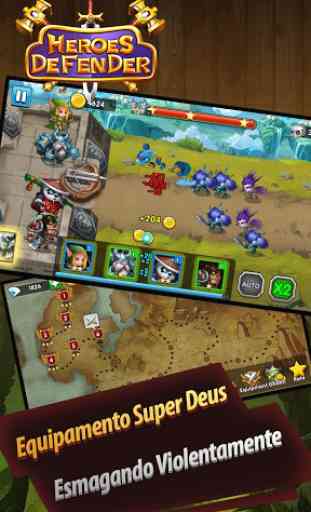 Defender Heroes Premium: Castle Defense - Epic TD 3