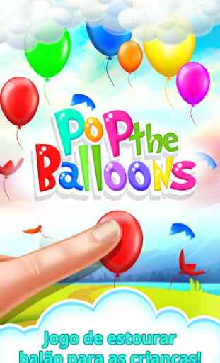 Estouro de balões jogos para criançinhas 1
