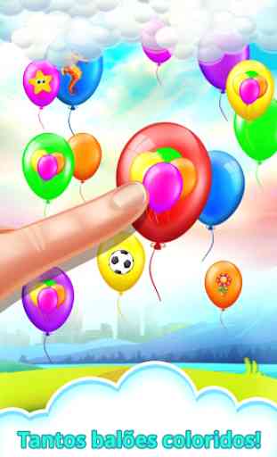 Estouro de balões jogos para criançinhas 3
