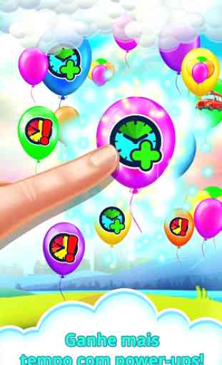 Estouro de balões jogos para criançinhas 4