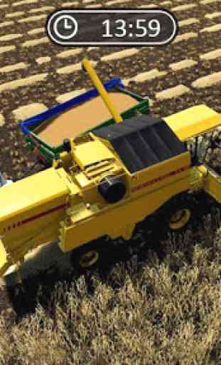 Farmer Harvest Simulator 3D - Tractor Hauling 2