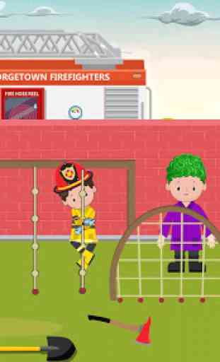 Fingir jogar posto de bombeiros: cidade bombeiro 3