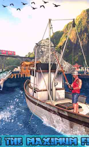 Fishing Ship Simulator 2019 : Fish Boat Game 2