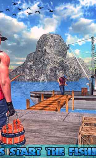 Fishing Ship Simulator 2019 : Fish Boat Game 4