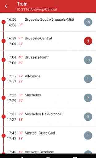 HyperRail - NMBS / SNCB Realtime train information 2