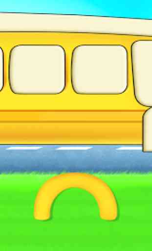 Jogos ônibus escolar crianças 3