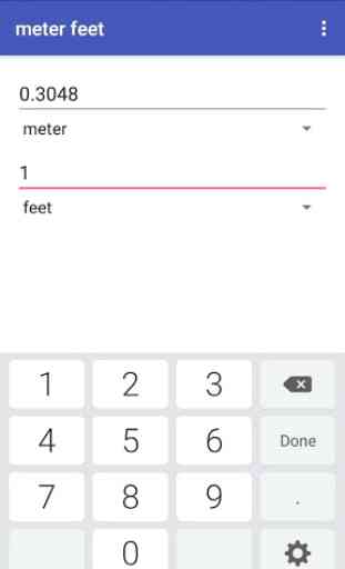 meters to feet to inches distance converter 1